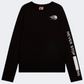 The North Face Teen Graphic Kids Lifestyle Long Sleeve Black