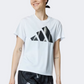 Adidas Run It Brand Love Women Running T-Shirt White