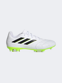 حذاء كرة قدم رجالي Adidas Copa Pure.3 أبيض/ليموني/أسود