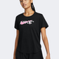Nike Dri-Fit One Graphic Women Training T-Shirt Black