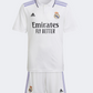 Adidas Real Madrid 22/23 Gs Football Set White/Purple