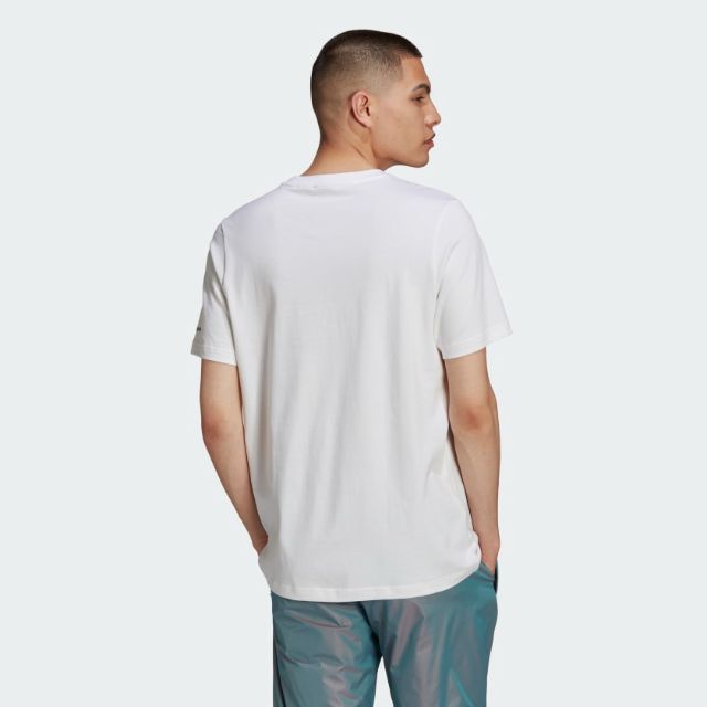 Adidas Adicolor Shattered Trefoil Men Original T-Shirt White