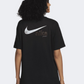 Nike W Nsw Tee Oc 1 Bf Women Lifestyle T-Shirt Black
