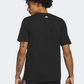 Adidas Lil&#39; Stripe Basketball Graphic Men Basketball T-Shirt Black