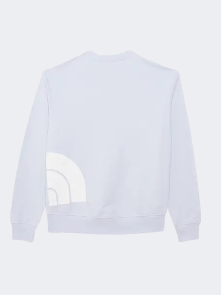 The North Face Blown Up Logo Women Lifestyle Sweatshirt Dusty Periwinkle