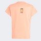 Adidas City Escape All-Purpose Gs-Girls Sportswear T-Shirt Coral