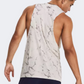 Under Armour Project Rock Brahma Bull Men Training Tank White Clay/Navy