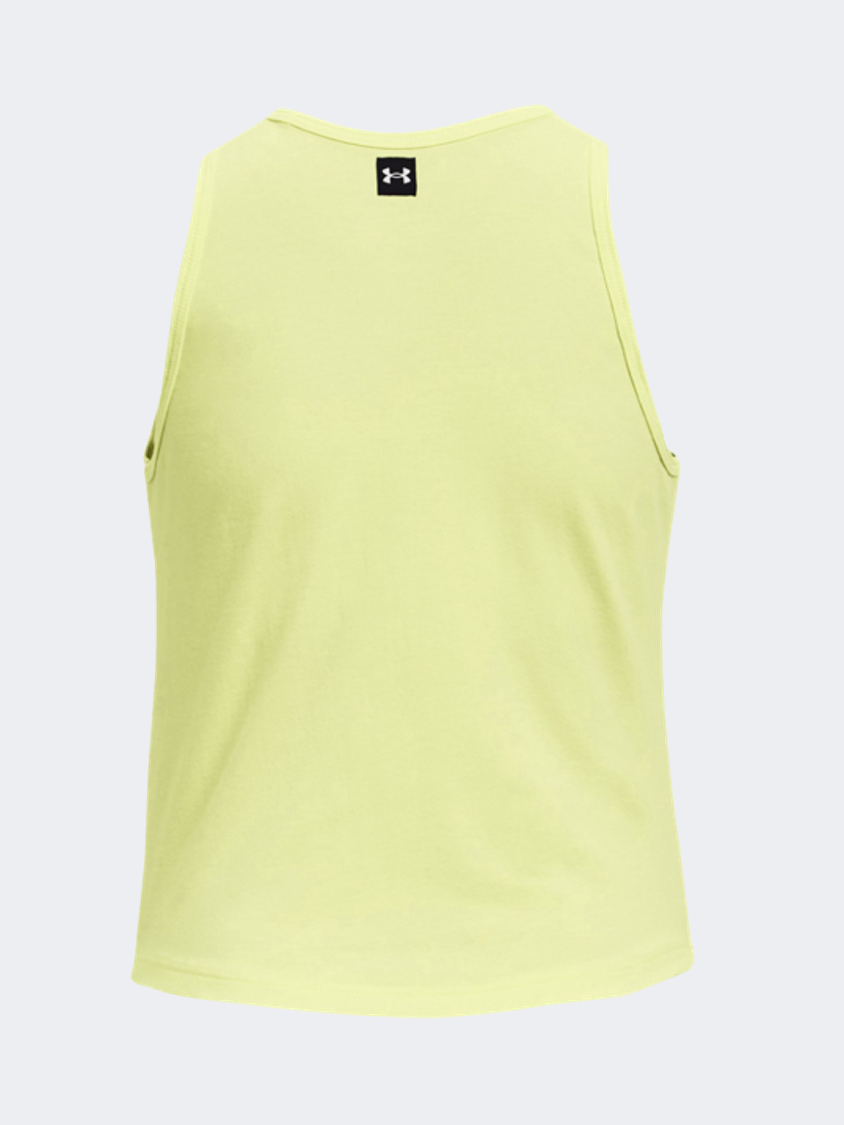 Under Armour Project Rock Graphic Girls Training Tank Fade/Teal