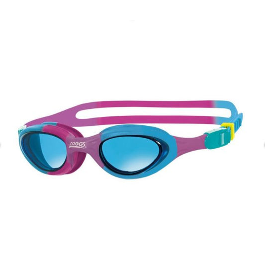 Zoggs Super Seal Swim Goggles Aqua/Pink/Blue