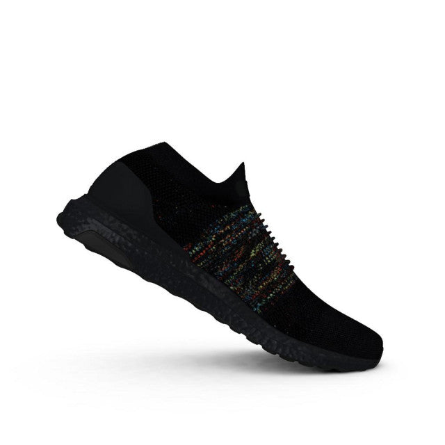 Adidas ultra boost laceless black cheap rainbow