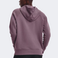 Under Armour Rival Big Logo Women Lifestyle Hoody Misty Purple/White