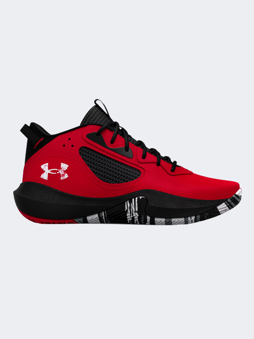 Under Armour  Lockdown 6 Men Basketball Shoes Red/Black