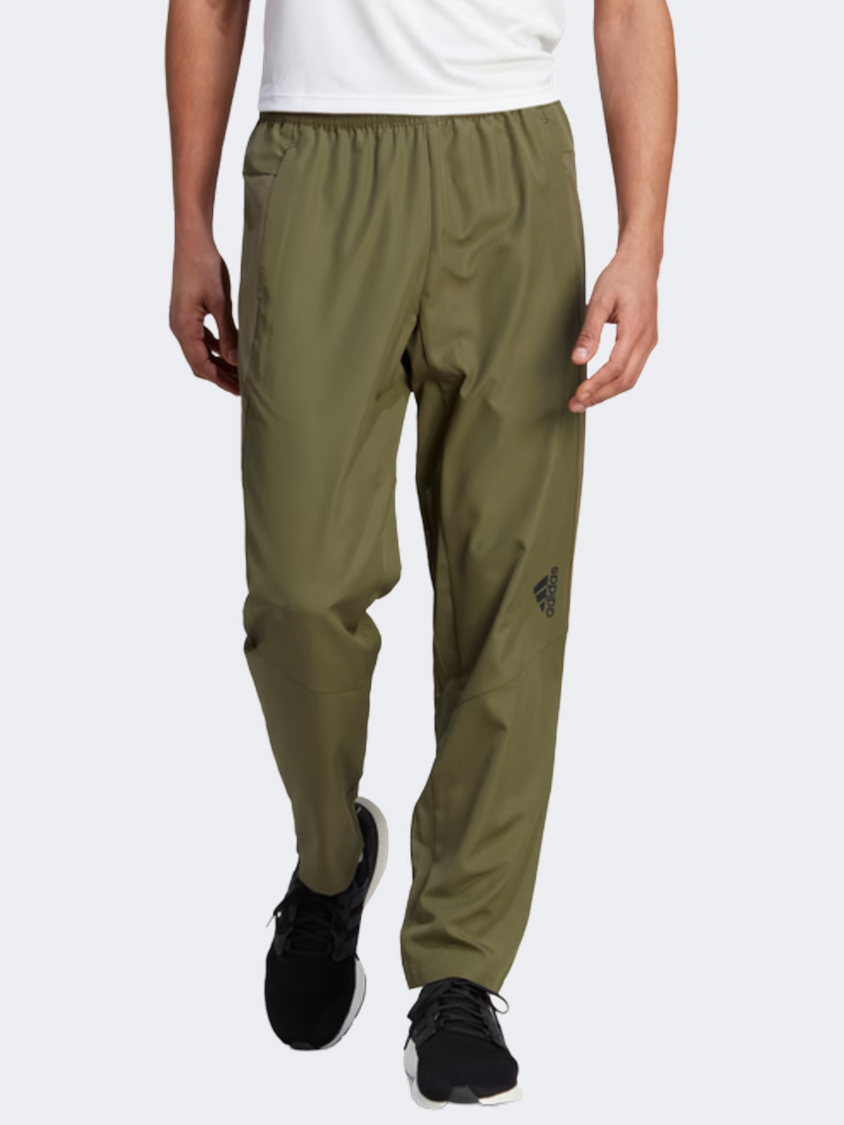Adidas Designed For Movement Men Training Pant Olive Strata/Black