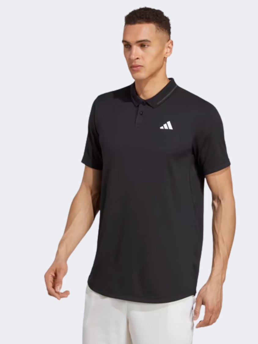 Hs3246-Club Pique Polo Black