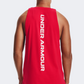 Under Armour Baseline Men Basketball Tank Red/White