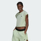 Adidas Summer Women Lifestyle T-Shirt Lime