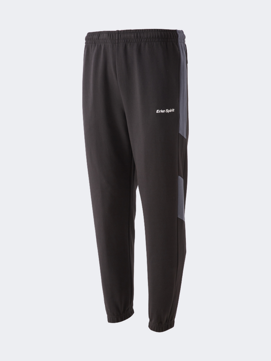 Erke Knitted Cropped Men Lifestyle Pant Black