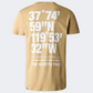 The North Face Coordinates Men Lifestyle T-Shirt Khaki Stone