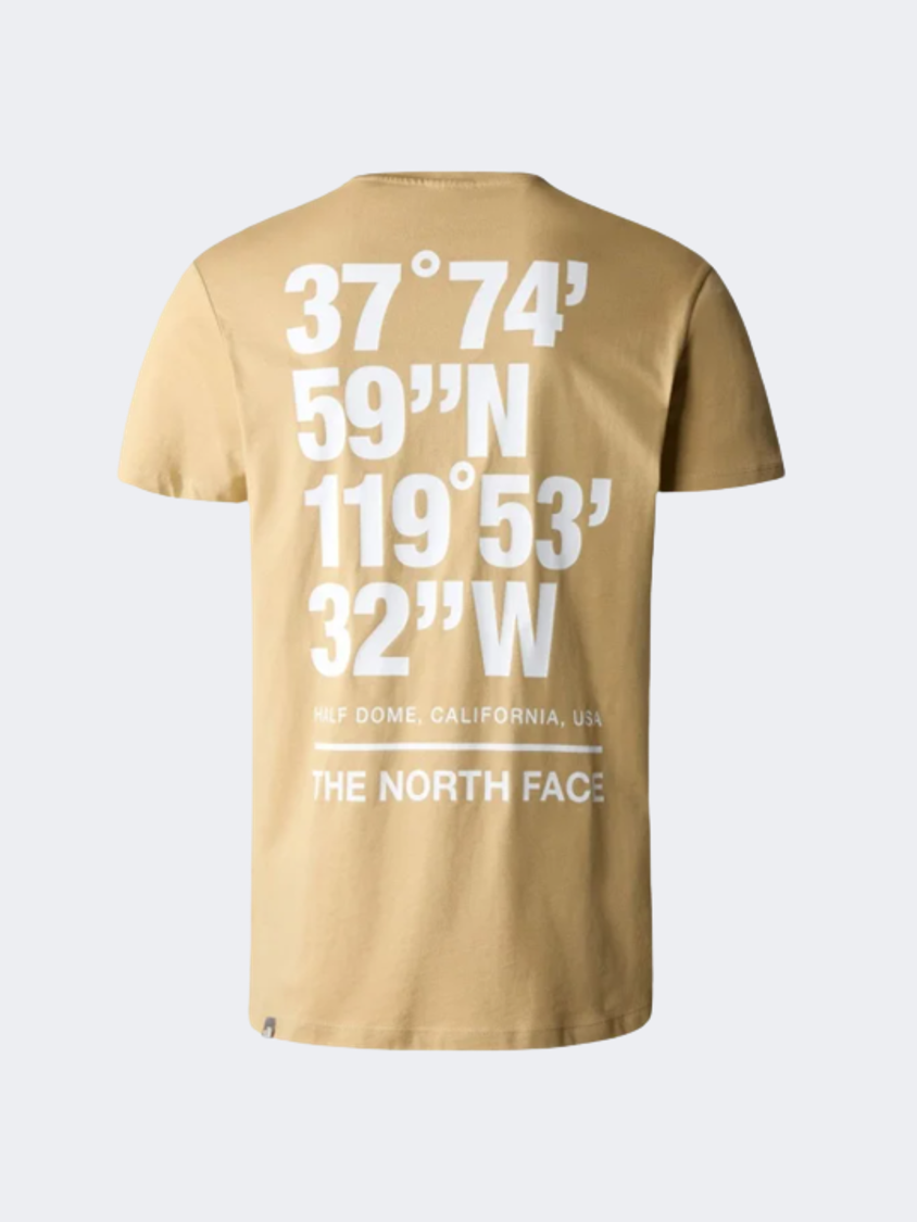 The North Face Coordinates Men Lifestyle T-Shirt Khaki Stone