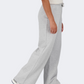 New Balance Essentials Stacked Logo French Terry Wide Women Lifestyle Pant Grey