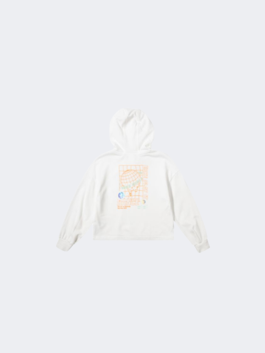 Erke Hoodie Kids-Girls Lifestyle Hoody White
