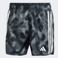 Adidas Own The Run Aop Men Running Short Grey/Carbon