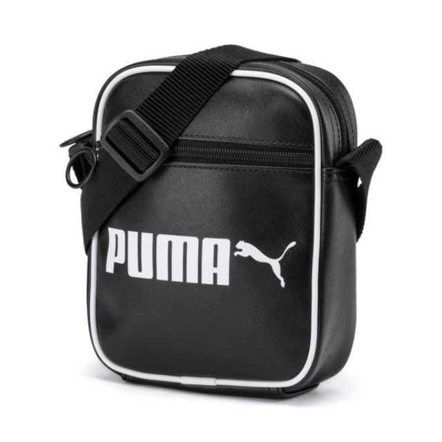 Puma Campus Portable Unisex Lifestyle Bag Black 07664101