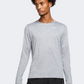 Nike Df Element Crew Men Running Long Sleeve Grey/Heather