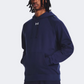 Under Armour Rival Fleece  Men Lifestyle Hoody Midnight Navy/White