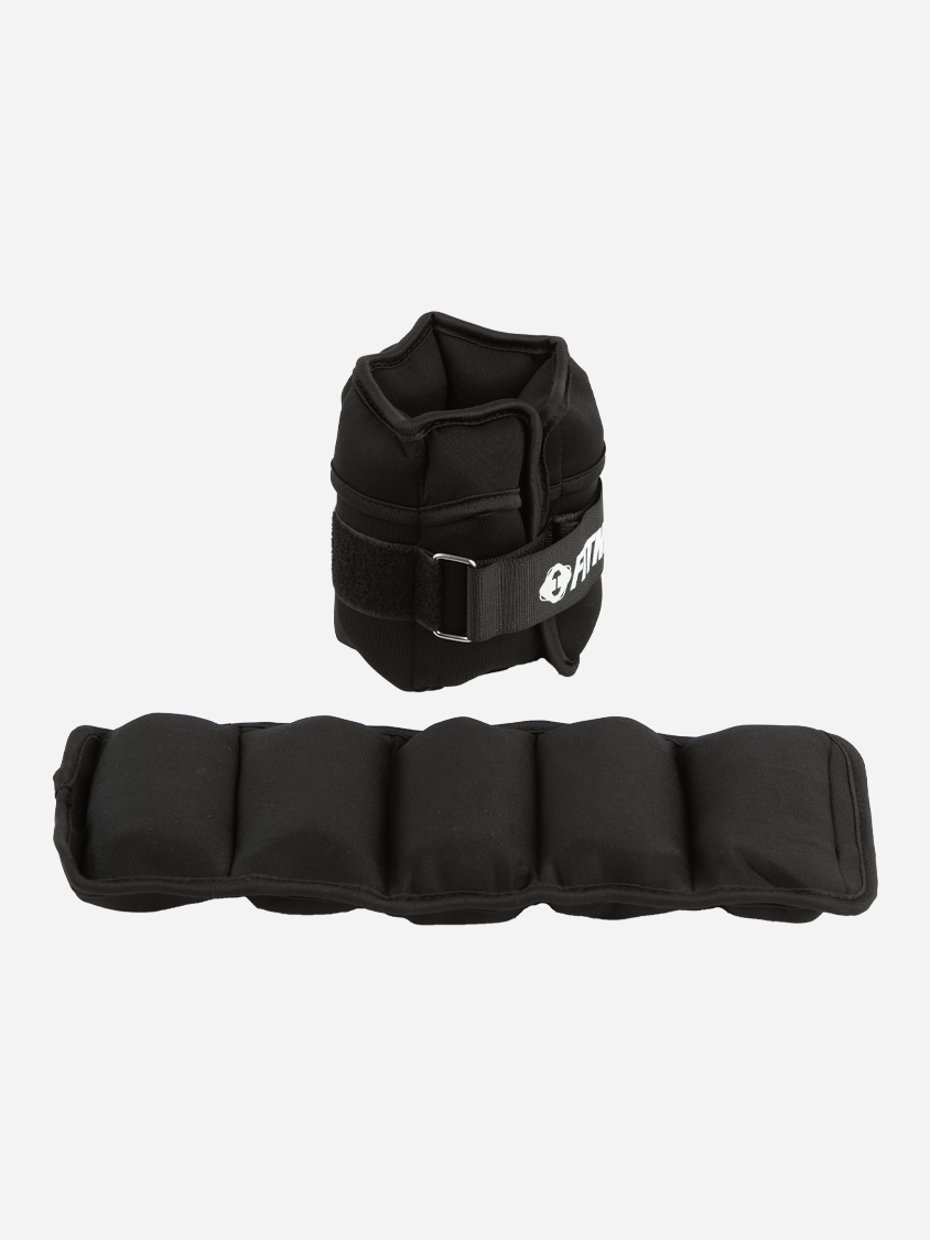 Irm-Fitness Wrist Weight 1.5Kgx2Pcs Adjustable Black