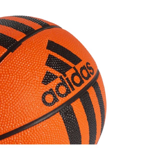 adidas 3 Stripes Rubber X3 Basketball Ball Orange