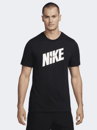 تيشيرت تدريب رجالي Nike Df Novelty أسود/أبيض