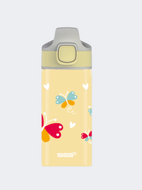 زجاجة ماء خارجية Sigg Miracle Butterfly 0.4 L أصفر/متعدد الألوان