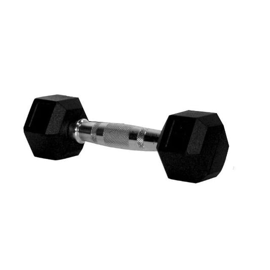 Irm-Fitness Factory Rubber Hex Dumbbell 2Kg Fitness Weight Black