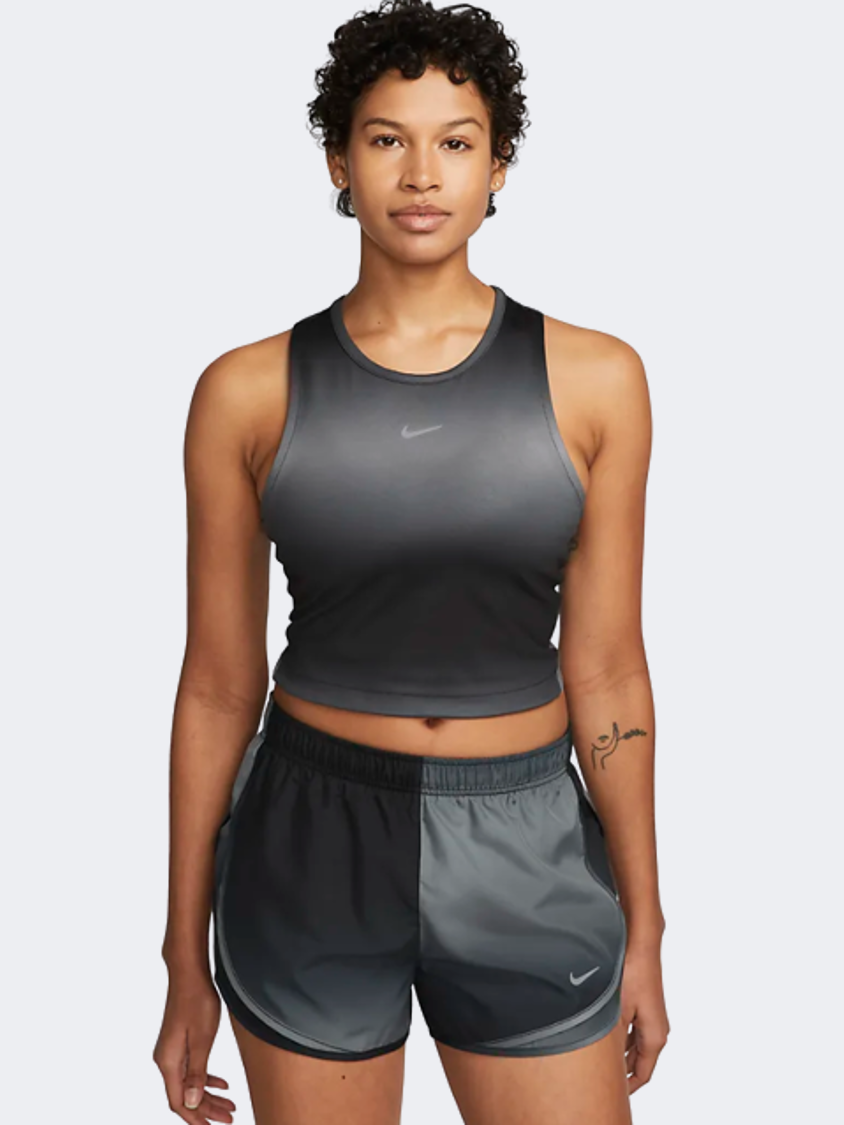 Nike Dri-Fit Swoosh Women Running Tank Black