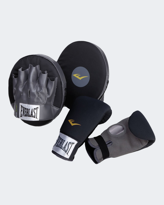 Everlast Boxing Mitts Black/Grey