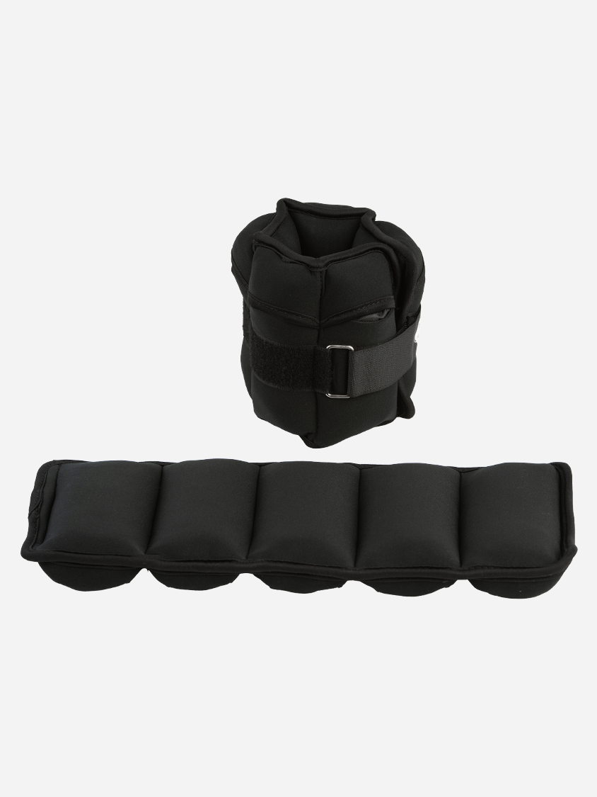 Irm-Fitness Wrist Weight 2.5Kgx2Pcs Adjustable Black