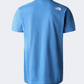 The North Face Woodcut Dome Men Lifestyle T-Shirt Blue