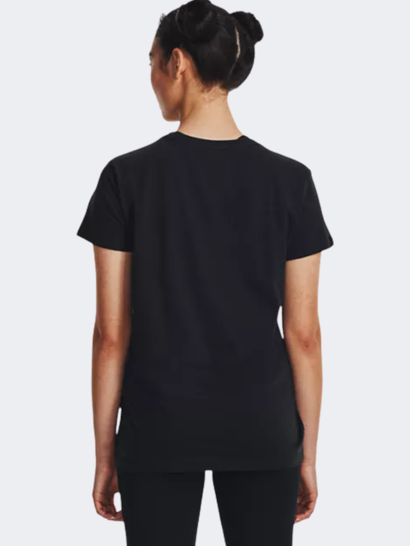Under Armour Sportstyle Logo Women Training T-Shirt Black/White