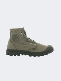 حذاء Palladium Pampa Hi رجالي للحياة اليومية بلون أخضر داكن