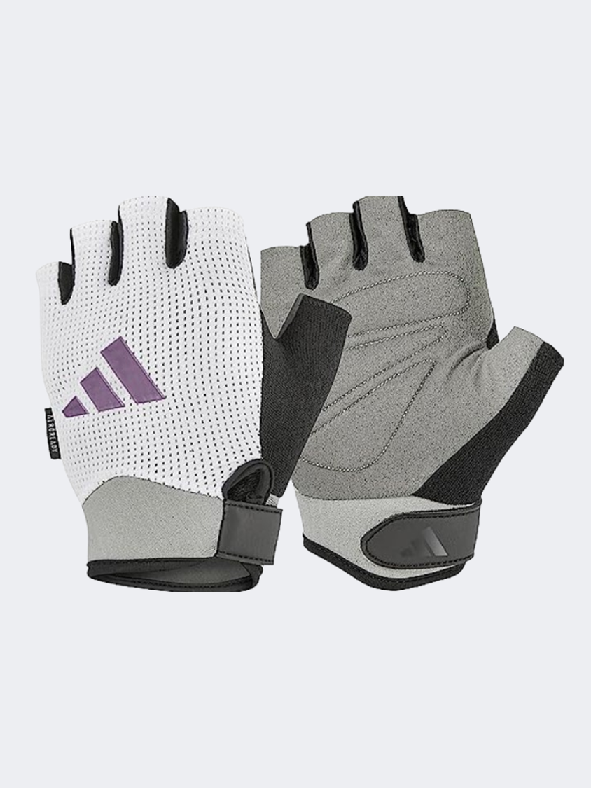 Adidas Accessories Performance Fitness Gloves White