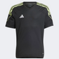 Adidas Tiro 23 League Kids-Unisex Football T-Shirt Black/Lime