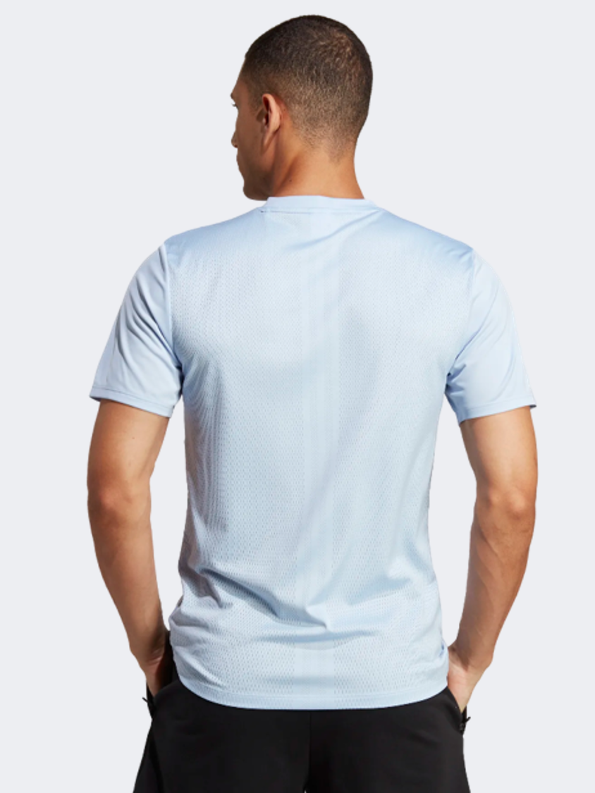 Adidas Hiit Engineered Men Training T-Shirt Blue Dawn