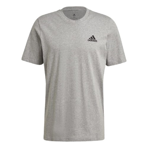 Adidas Embroidered  Men Training T-Shirt Grey