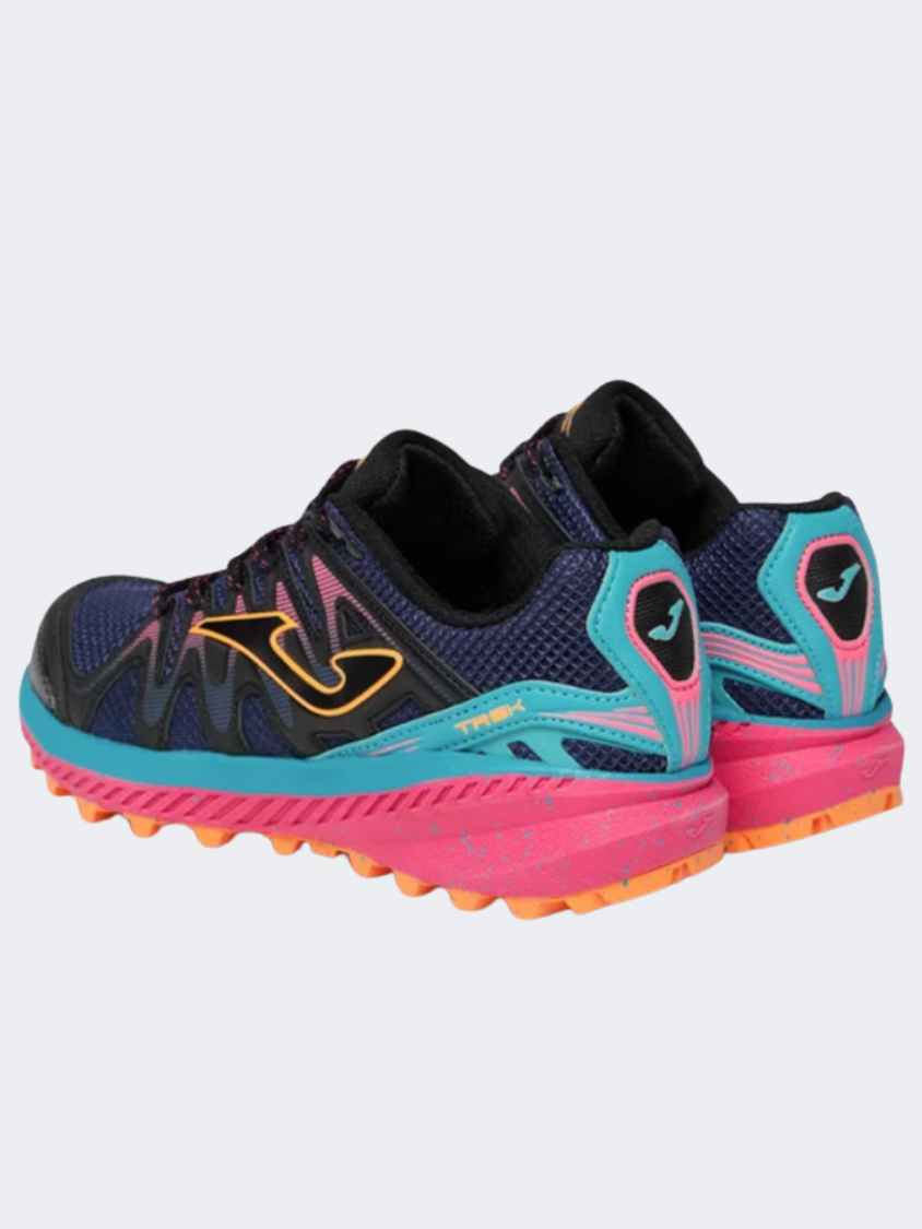 Joma Trek Women Running Shoes Navy/Turquoise