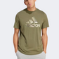 Adidas Camo Badge Of Sport Men Sportswear T-Shirt Olive Strata