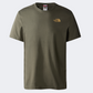 The North Face Redbox Celebration Men Lifestyle T-Shirt Taupe Green