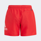 Adidas Logo Clx Boys Swim Swim Short Red/White