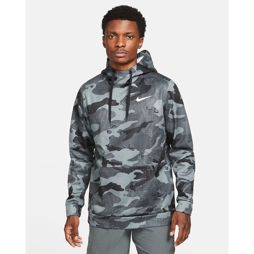 Nike Therma-Fit Men Training Hoody Platinum