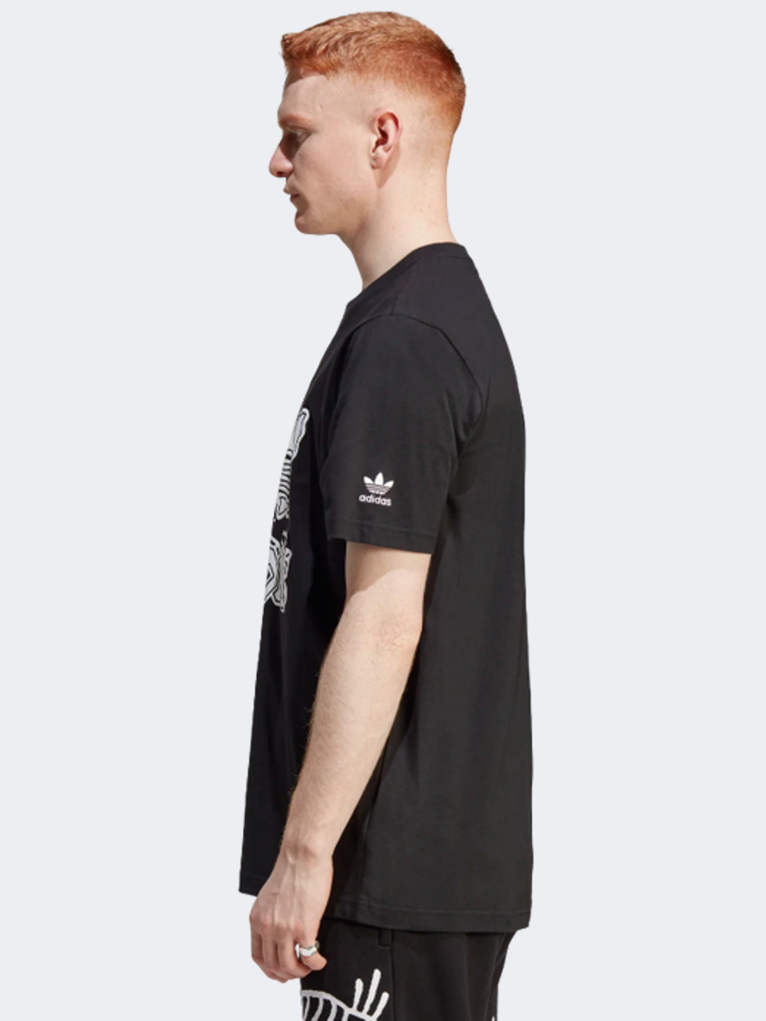 Adidas Graphics Hack The Elite Men Original T-Shirt Black